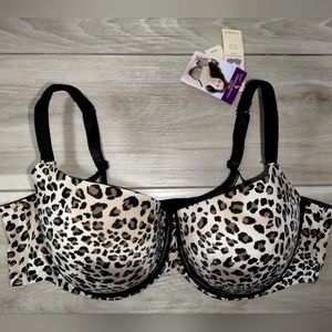 Nwts Women's size 42 D Animal Print Cacique Bra